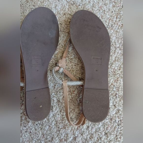 Schutz Pearly Sandals with size buckle size 37 - Picture 10 of 10